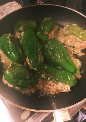 ほぼ野菜-ピーマンの肉詰め-レシピのメイン写真