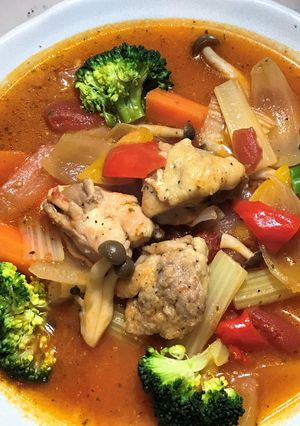 チキンのトマトシチュー-レシピのメイン写真