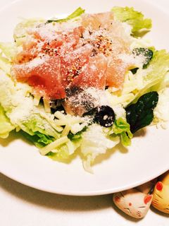 はむサラダ 高評価】ラルズ ハムと野菜のスパゲティサラダの感想・クチコミ
