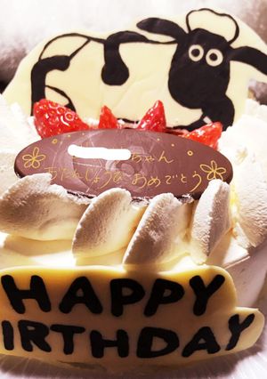 ひつじのショーンケーキ♡-レシピのメイン写真