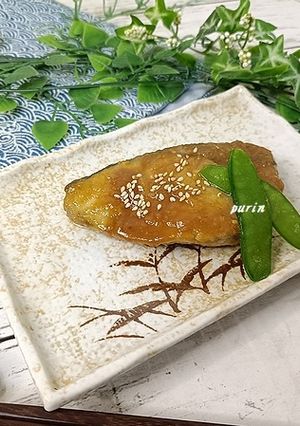 減塩♪ぶりの甘辛味噌照り焼き風-レシピのメイン写真