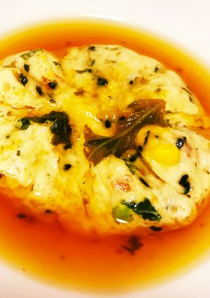 オシャレ♪簡単♪豆腐の茶巾(^^)-レシピのメイン写真
