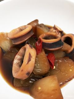 イカと大根のピリ辛煮物-レシピのメイン写真
