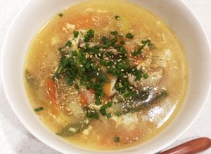 カラダ嬉しいスープご飯！たまごクッパ-レシピのメイン写真