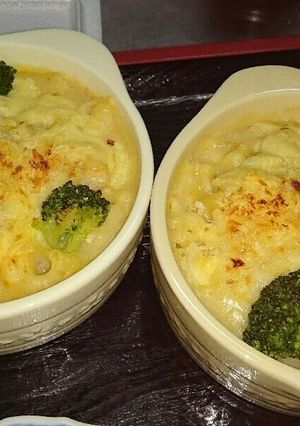 クリームシチューのルーで簡単グラタン-レシピのメイン写真