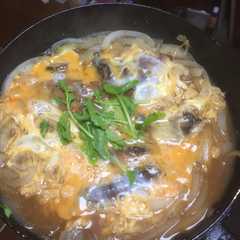 さんまの蒲焼缶の卵とじ-レシピのメイン写真