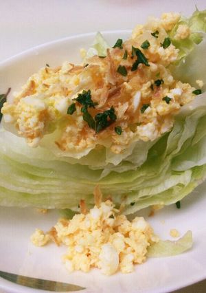 レタスのミモザサラダ-レシピのメイン写真