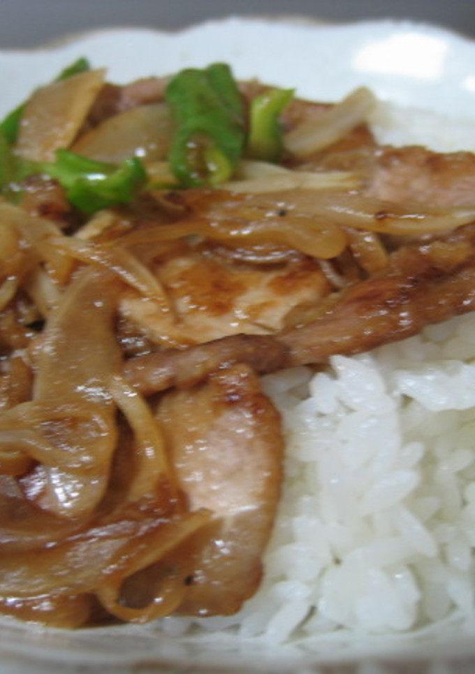 うまめ★豚しょうが焼きごはん-レシピのメイン写真