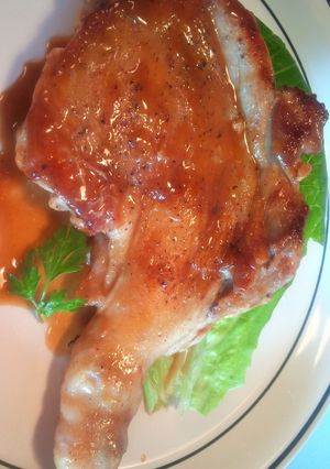 地鶏もも肉✨いろり山賊｢塩｣焼き-レシピのメイン写真