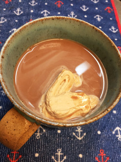 ココアのチョコホイップ乗せ-レシピのメイン写真