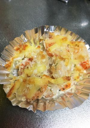 お弁当に☆えびのチーズパン粉焼き-レシピのメイン写真