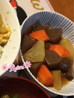 ✳︎蒟蒻と根菜の甘辛煮✳︎-レシピのメイン写真