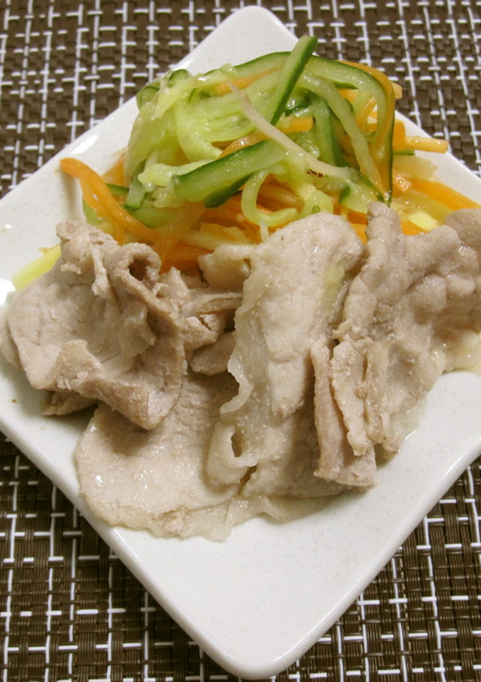 野菜たっぷり添え生姜焼き-レシピのメイン写真