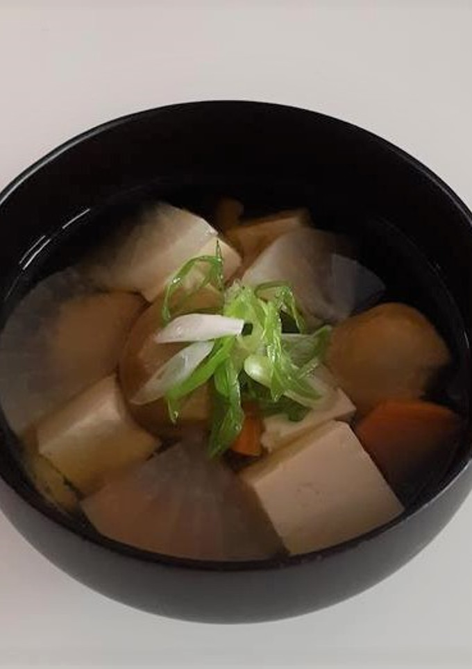 介護食　いわしのつみれ団子汁-レシピのメイン写真