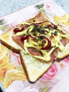 ベーコントースト簡単-レシピのメイン写真