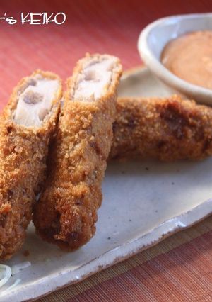 れんこんの肉巻きスティックフライ-レシピのメイン写真