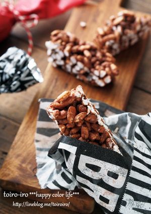 板チョコで簡単!サクサク★パフチョコバー-レシピのメイン写真