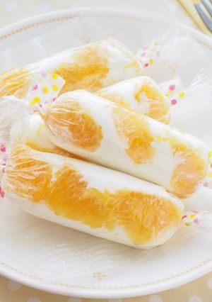 オレンジスティックレアチーズケーキ-レシピのメイン写真