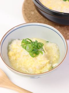 簡単☆たまごかゆ-レシピのメイン写真