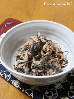 にんじんとひじきとツナのマヨ味噌和え-レシピのメイン写真