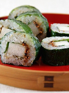 青菜巻き寿司-レシピのメイン写真