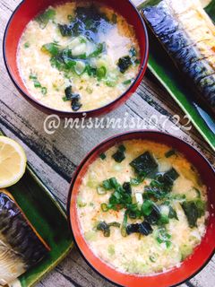 自作鶏ガラスープでほっこりかきたま汁-レシピのメイン写真