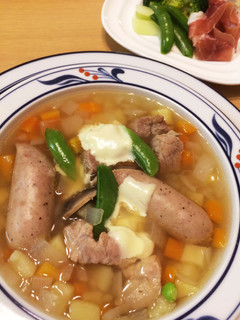 早くて美味しいポトフ風スープ-レシピのメイン写真