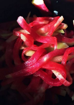 紅芯大根のなます（酢の物)-レシピのメイン写真