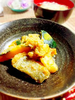 タラとかぼちゃのみぞれ煮-レシピのメイン写真