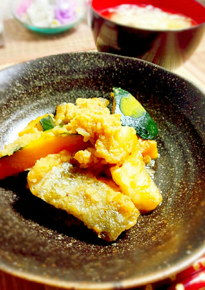 タラとかぼちゃのみぞれ煮-レシピのメイン写真