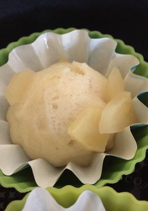 卵、砂糖不使用 簡単離乳食蒸しパン-レシピのメイン写真