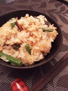 しっかり味の山菜おこわ-レシピのメイン写真