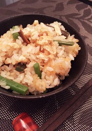 しっかり味の山菜おこわ-レシピのメイン写真
