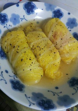 冷凍で簡単調理♪ロール白菜チーズベーコン-レシピのメイン写真