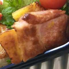 รูปของ 簡単★南瓜のベーコン巻き★お弁当★つまみ