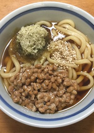簡単！納豆&とろろ昆布のネバネバうどん-レシピのメイン写真