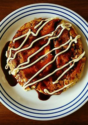 ふんわりやわらか豆腐のお好み焼き風-レシピのメイン写真