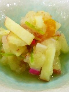 りんごと大根のすりおろしなます-レシピのメイン写真