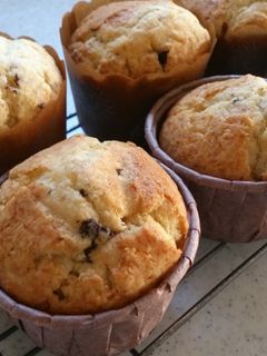 簡単 チョコとくるみのカップケーキ-レシピのメイン写真