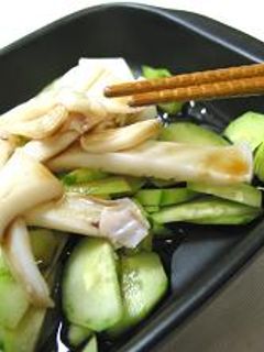 イカとキュウリの酢の物-レシピのメイン写真