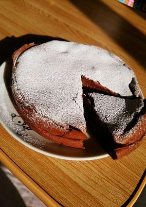 簡単！混ぜるだけ豆腐生チョコケーキ♪-レシピのメイン写真