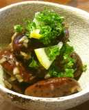 甘くない豆料理　紫花豆のサラダ　