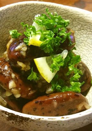 甘くない豆料理　紫花豆のサラダ　-レシピのメイン写真