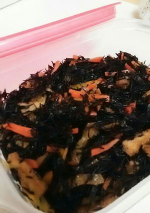 ひじきの甘辛煮-レシピのメイン写真