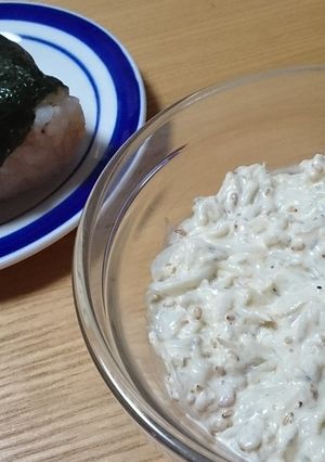 しらすマヨネーズで「しらマヨおにぎり」-レシピのメイン写真