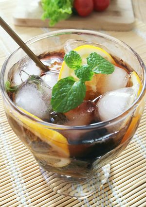 コーラモヒート＊ノンアルコールカクテル-レシピのメイン写真