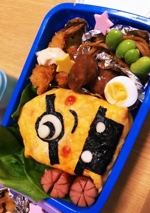 ミニオンズキャラ弁-レシピのメイン写真