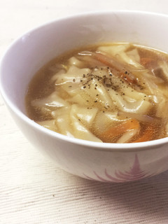 学校給食の味!家庭で簡単ワンタンスープ♡-レシピのメイン写真