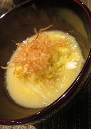白菜のサッと煮 白味噌仕立て-レシピのメイン写真
