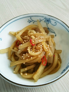 簡単◎甘めのヤーコンきんぴら-レシピのメイン写真